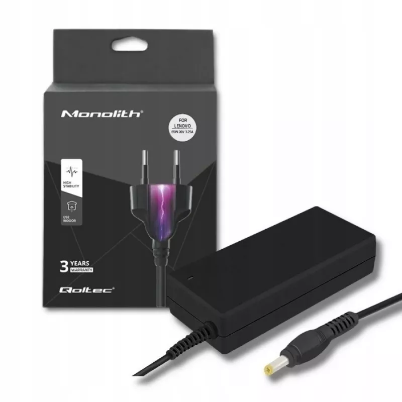 Strāvas adapteris Lenovo | 20V 3.25A | 65W | 4.0 * 1.7
