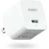 Mini sienas lādētājs PA-Y20S Balts 1xUSB-C 20W PD Power Delivery