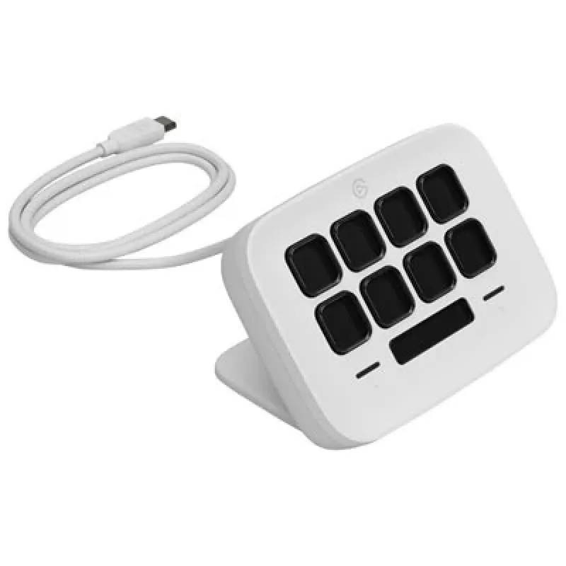 Stream Deck Neo Elgato 10 pogu programmējams kontrolieris, balts