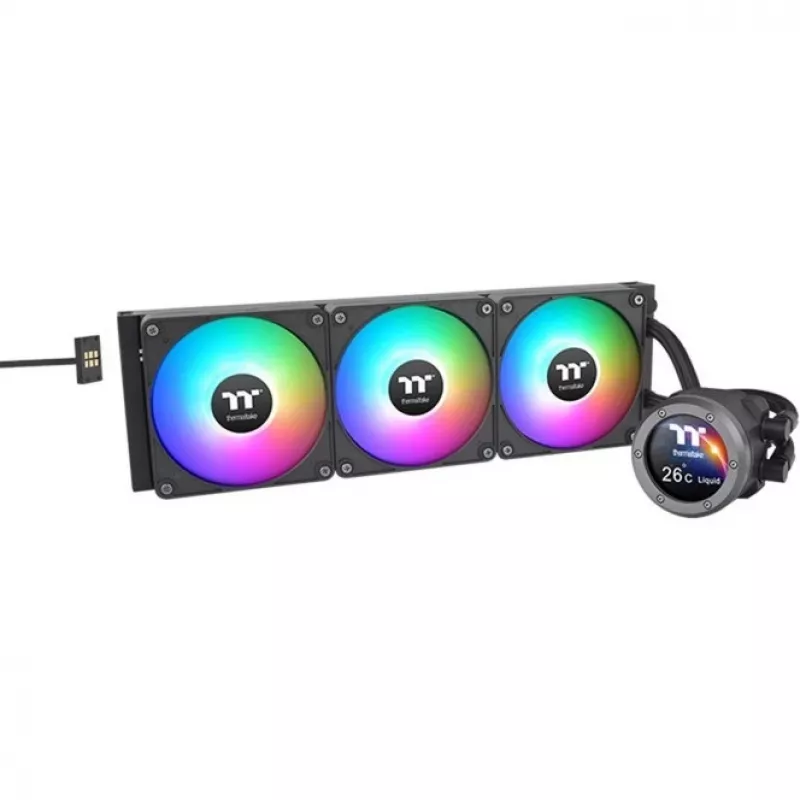 Thermaltake 420mm TH420 V2 Ultra EX ARGB Sync viss vienā centrālā procesora ūdens dzesētājs
