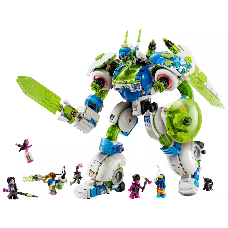LEGO Mateo un Z-Blob bruņinieka meha komplekts 71485 — minifigūra un būvējams meha rotaļu komplekts