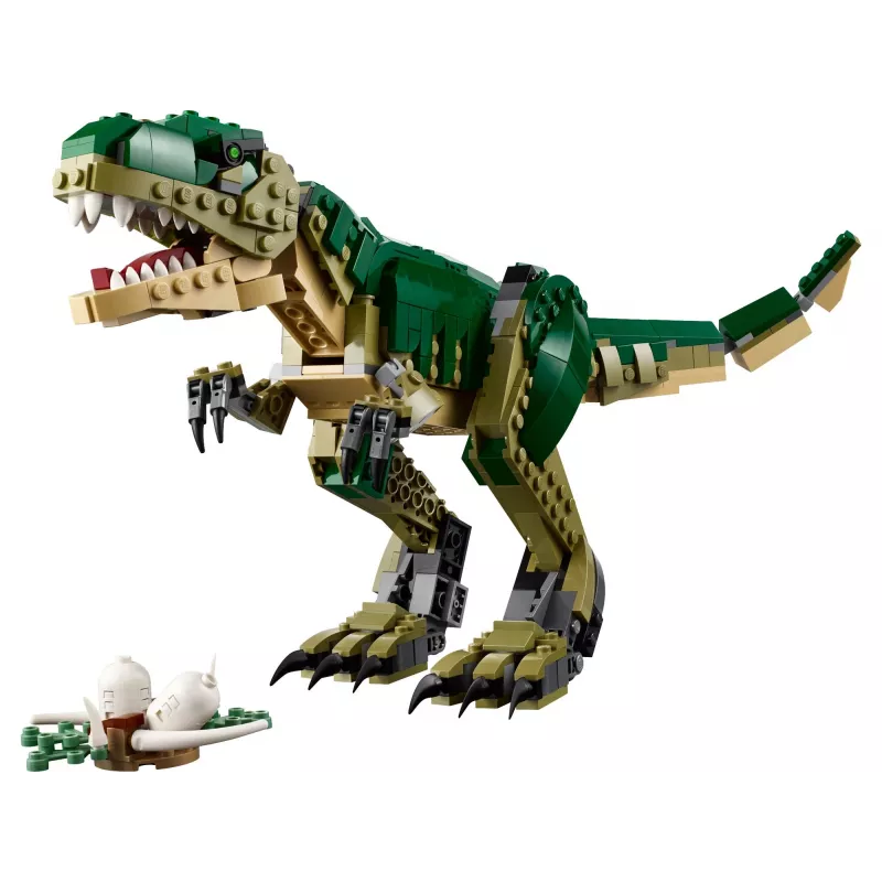 LEGO Creator 3-in-1 T.Rex būvējams modeļa komplekts, 626 gab., 150 mm augstums, vecums 9+