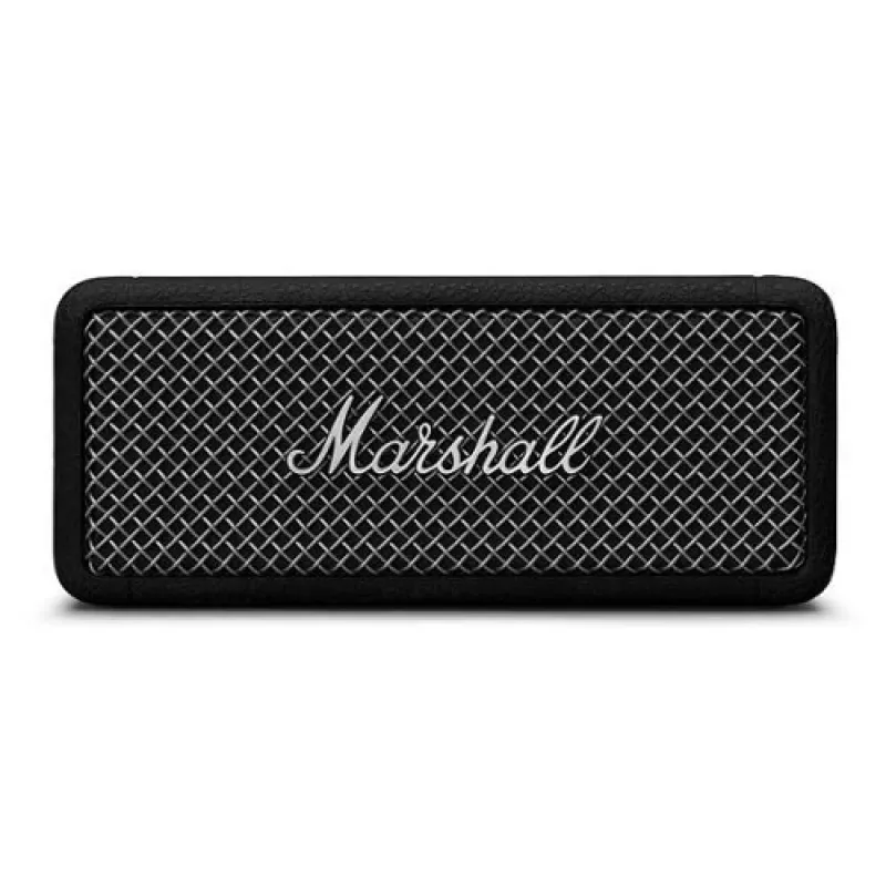 Portatīvs Bluetooth skaļrunis Marshall Emberton II Melns Steel — kompakts dizains, bezvadu audio