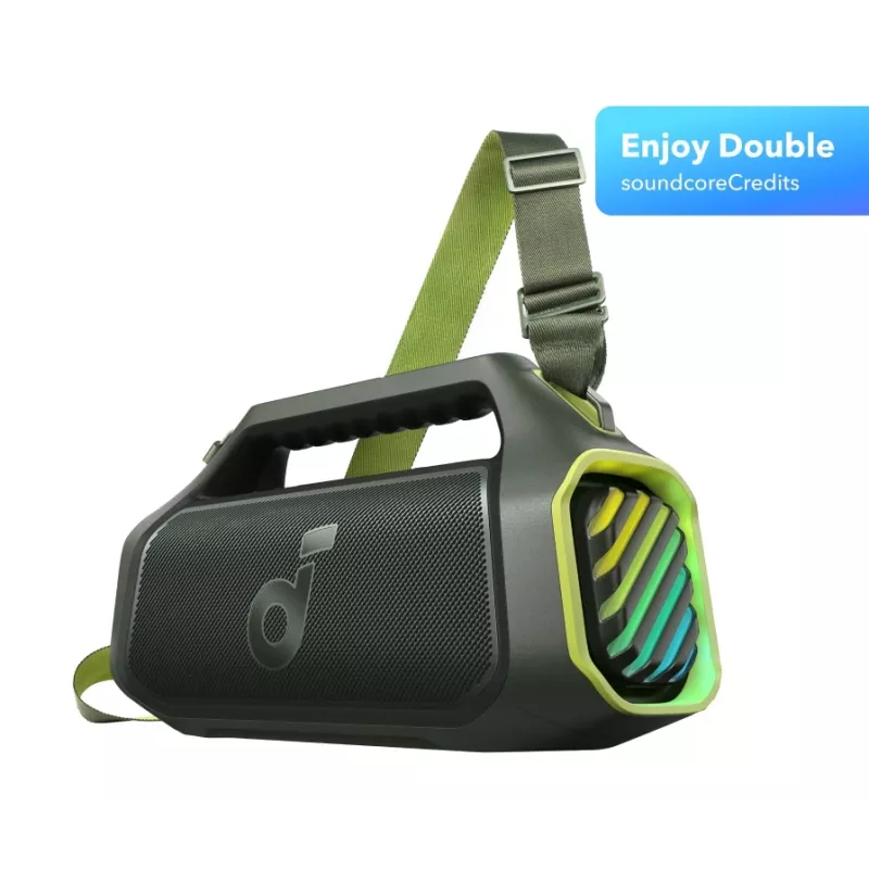Boom 2 Plus | Jaudīgs āra basa Bluetooth skaļrunis Adventure Green