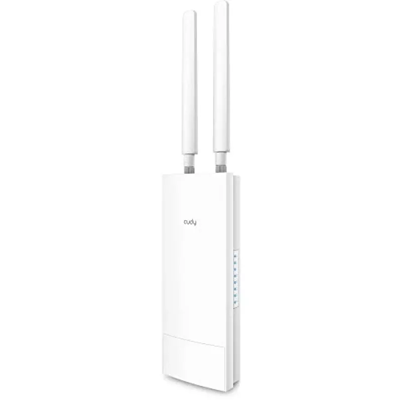 Piekļuves punkts Cudy AP1300 Outdoor — divjoslu 2.4/5 GHz, 300/867 Mbit/s, IP65, PoE, 2 ārējās RP‑SMA antenas