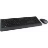 Lenovo 4X30H56829 tastatūra un pele, universāls RF bezvadu, QWERTY, ASV angļu, melns