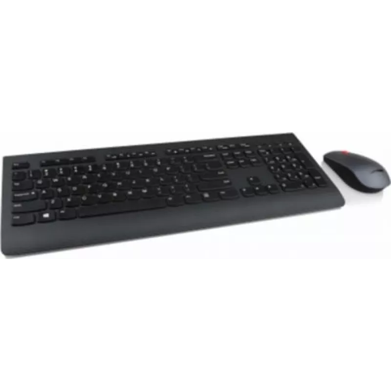 Lenovo 4X30H56829 tastatūra un pele, universāls RF bezvadu, QWERTY, ASV angļu, melns