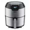 Tefal Easy Fry EY401D Single 4.2 L Brīvstāvošs 1500 W Karstā gaisa fritieris Melns, Nerūsējošais tērauds