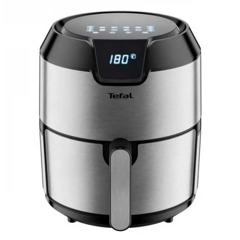 Tefal Easy Fry EY401D Single 4.2 L Brīvstāvošs 1500 W Karstā gaisa fritieris Melns, Nerūsējošais tērauds