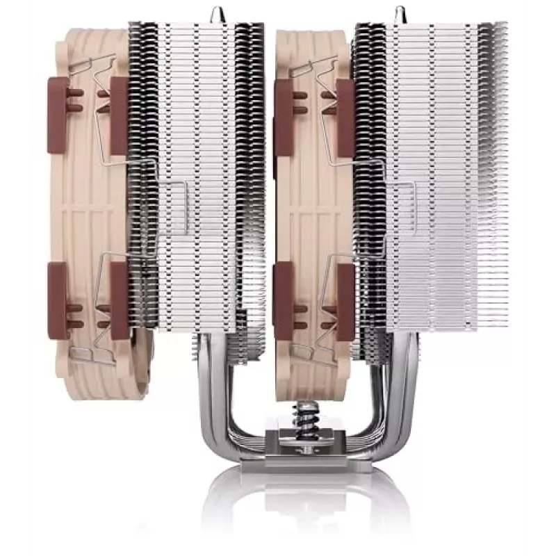 Noctua NH-D15 G2 HBC gaisa dzesētājs, divi 140 mm ventilatori, 1250–1500 RPM, 155,6 m³/h, 12 V, varš, 152×150×168 mm