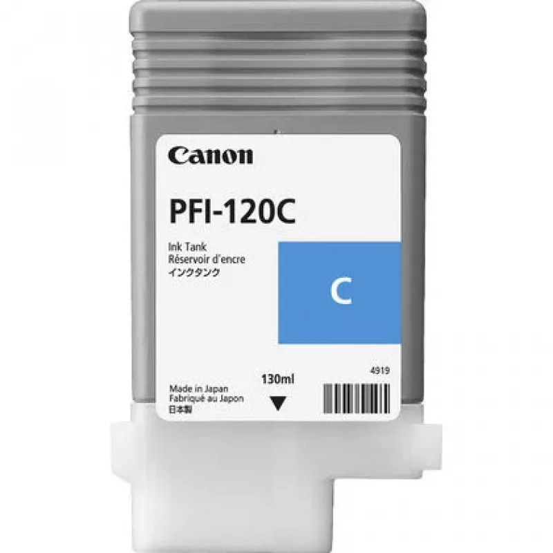 Canon PFI-120C tintes kasetne 1 gab. Oriģināls ciāna
