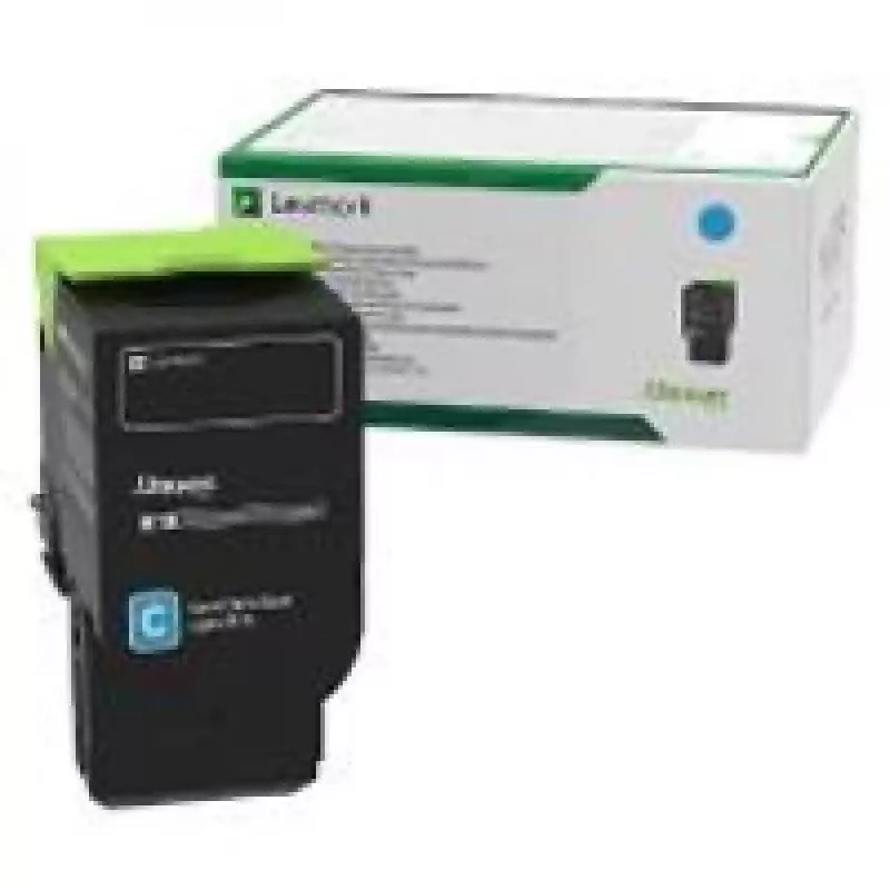 Lexmark 78C2XC0 Tonera komplekts ciāna, īpaši lielas ietilpības atgriešanas programma, 5K