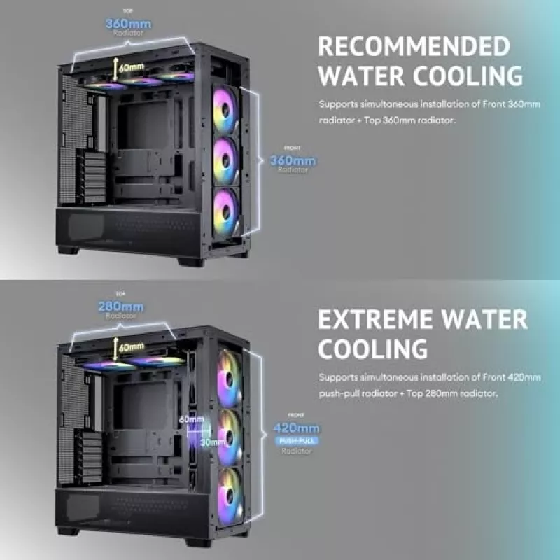 Antec 0-761345-10133-2 datora korpuss MIDI Tower Melns Wood