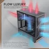 Antec 0-761345-10133-2 datora korpuss MIDI Tower Melns Wood