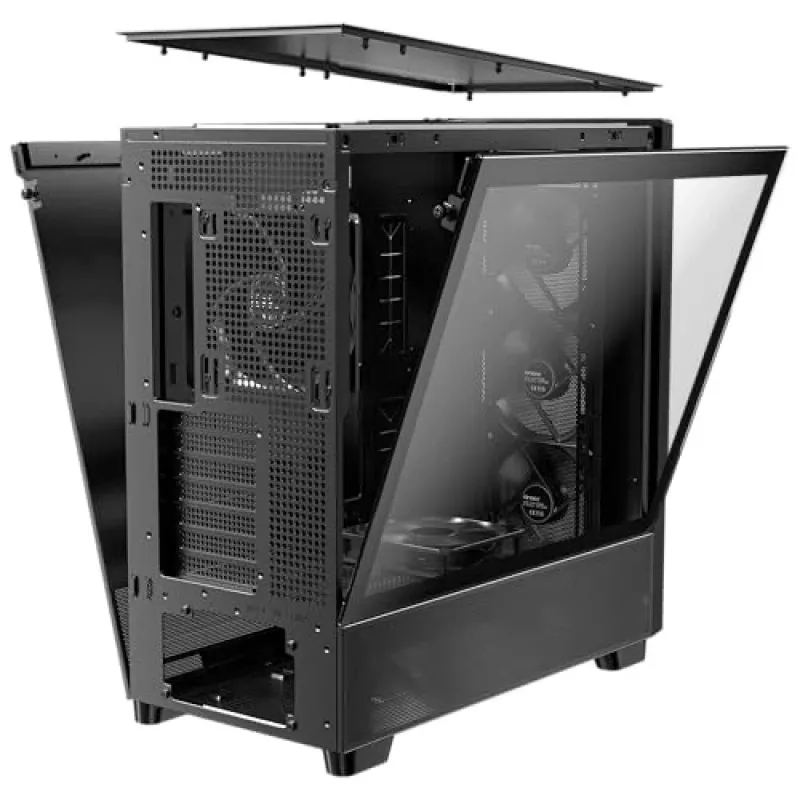 Antec 0-761345-10133-2 datora korpuss MIDI Tower Melns Wood