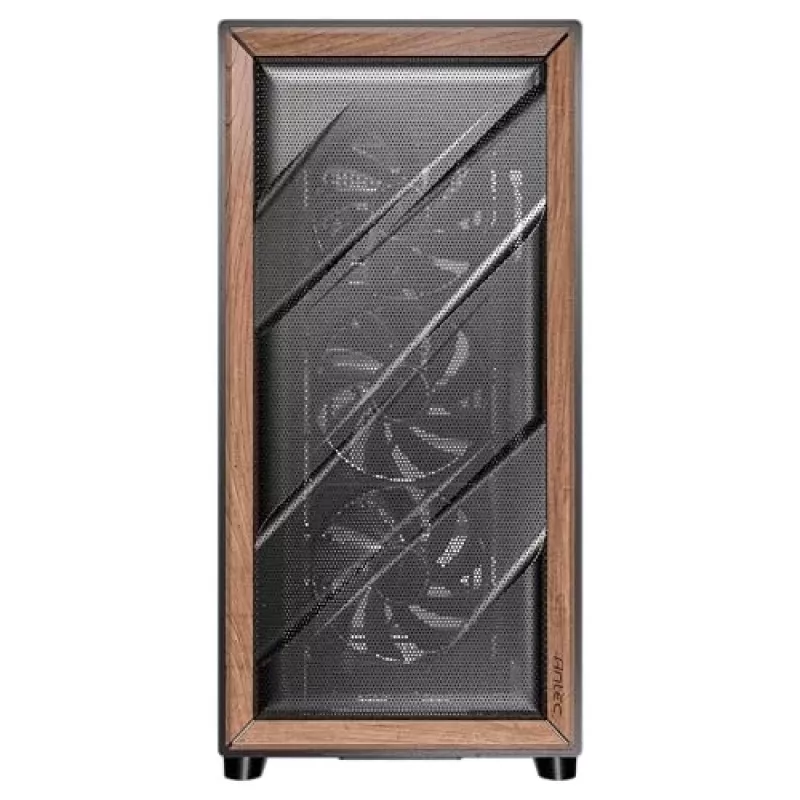 Antec 0-761345-10133-2 datora korpuss MIDI Tower Melns Wood