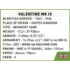 Building set COBI Renault R35 Valentine IX Panzer I 595 gab.