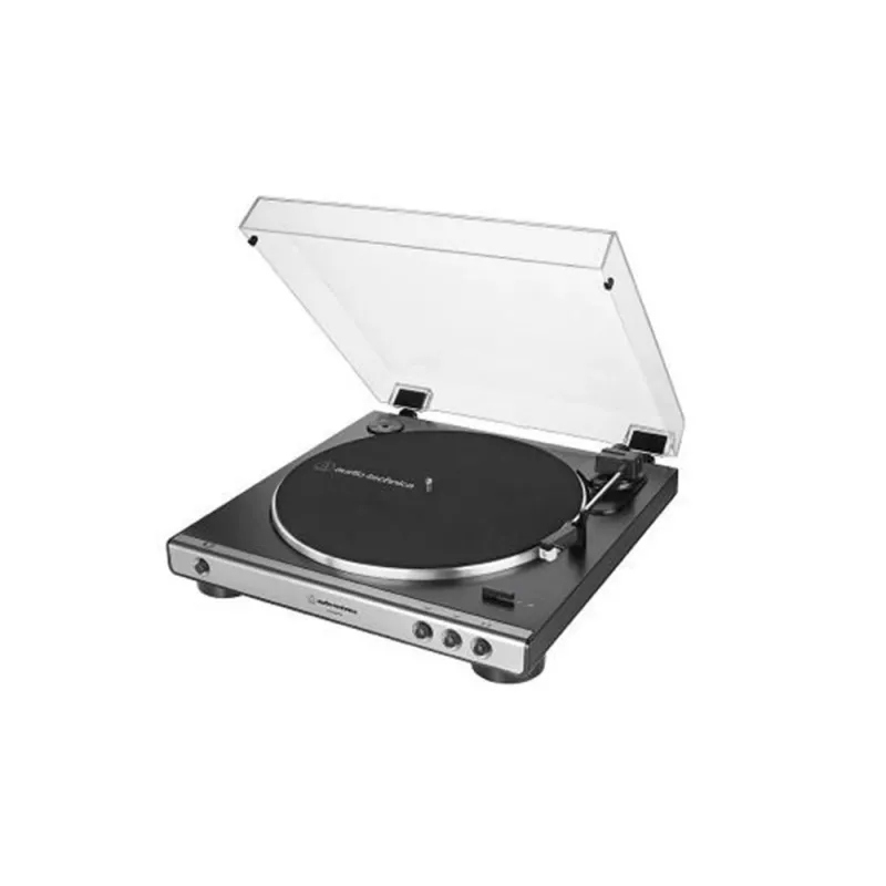 Audio Technica Unisex at-LP60XUSB pilnībā automātisks siksnas piedziņas atskaņotājs analogs un USB melnā krāsā