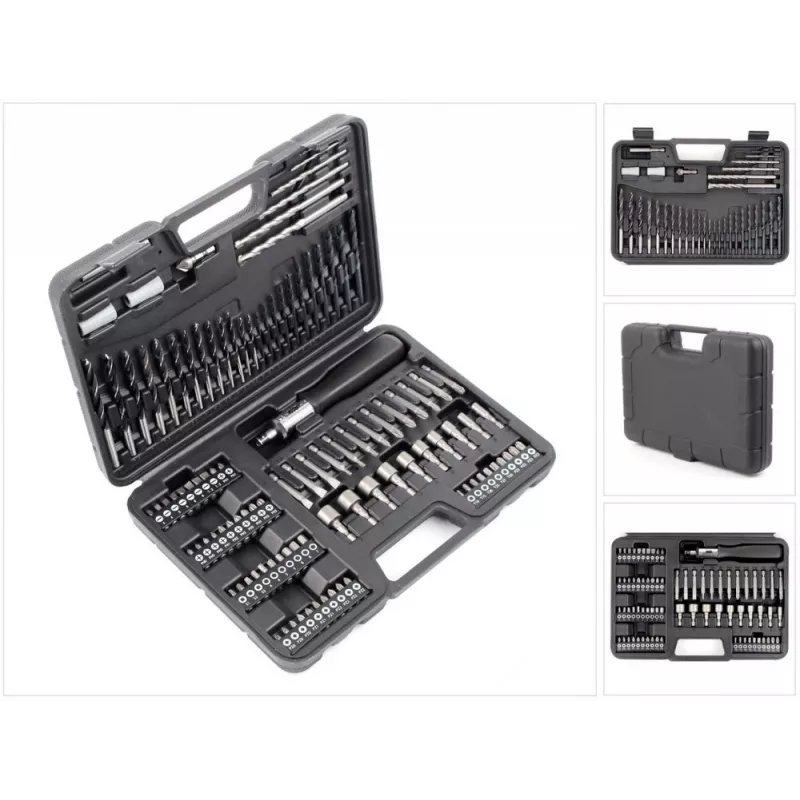 Urbju komplekts DeWALT DT0109-QZ — 109 gab. mūrim, metālam un kokam ar pārnēsājamu futrāli