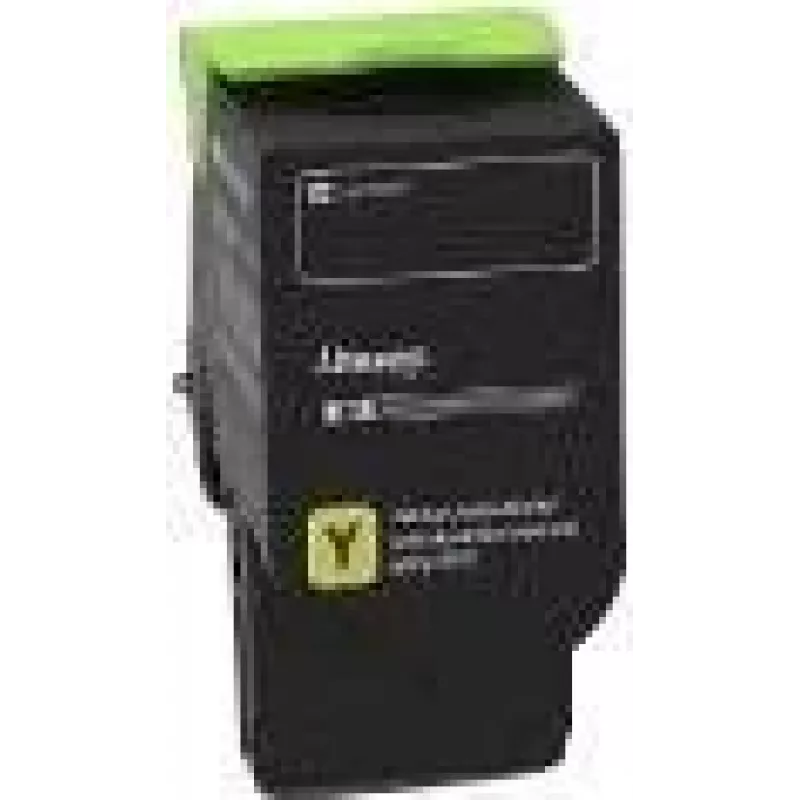Lexmark 78C20Y0 tonera kasetne 1 gab. Oriģināla dzeltena