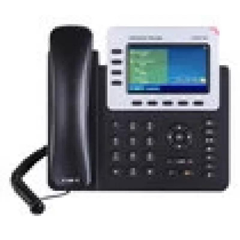 Grandstream Networks GXP-2140 IP telefons Melns 4 līnijas TFT