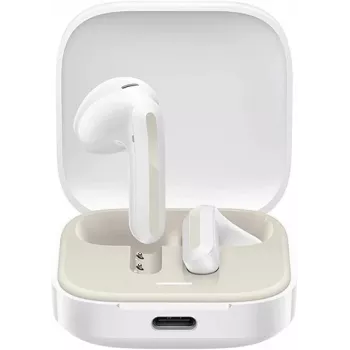 Bezvadu in-ear austiņas Xiaomi Buds 6 Active — Balta, intraaurālas, 0.036 kg, Bluetooth darbības rādiuss līdz 10 m