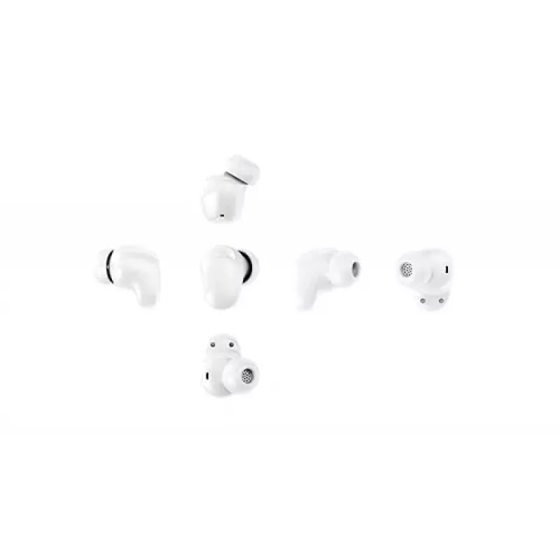 Bezvadu iekšausu austiņas Xiaomi Buds 6 Play ar Bluetooth, USB Type-C uzlādi, baltas