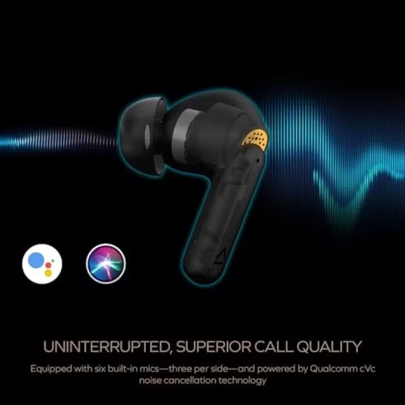 Creative 51EF1160AA000 Aurvana Ace 2 austiņas Bluetooth, iekšauss, melnas