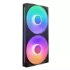 NZXT F280 RGB Core 140mm ARGB PWM 2-Pack Melns