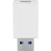 Goobay 55225 Kabeļa savienotāju adapteris USB-C USB 3.0 Type A Balts