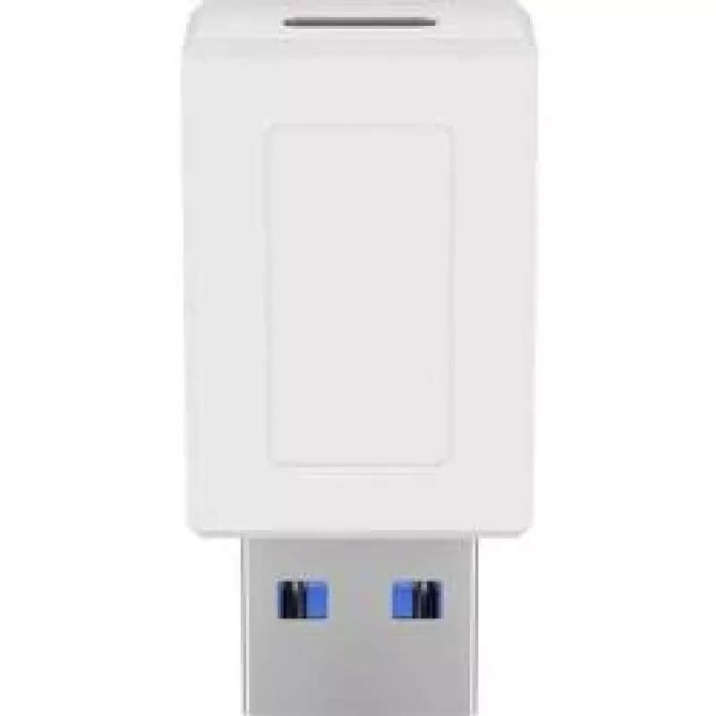 Goobay 55225 Kabeļa savienotāju adapteris USB-C USB 3.0 Type A Balts