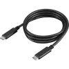 Lenovo 4X90U90619 USB kabelis USB 3.2 Gen 2 (3.1 Gen 2) 1 m USB C Melns