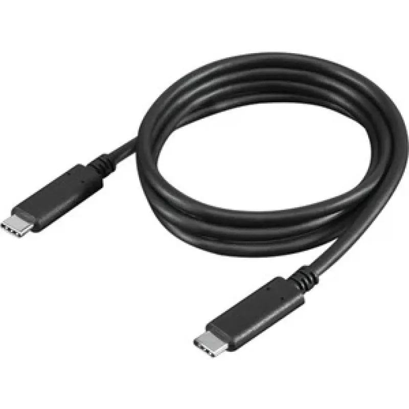 Lenovo 4X90U90619 USB kabelis USB 3.2 Gen 2 (3.1 Gen 2) 1 m USB C Melns