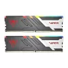 DDR5 32 GB (2x16 GB) 6000 MT/s spēļu operatīvā atmiņa PATRIOT KLEVV CRAS V ar radiatoru, CL30, 1,35 V, XMP 3.0, RGB