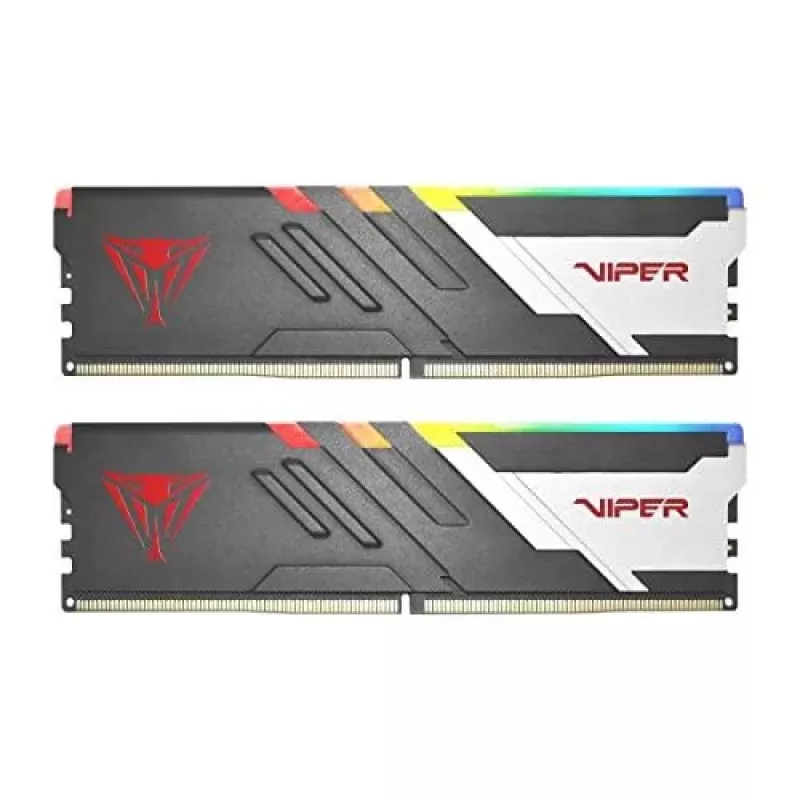 DDR5 32 GB (2x16 GB) 6000 MT/s spēļu operatīvā atmiņa PATRIOT KLEVV CRAS V ar radiatoru, CL30, 1,35 V, XMP 3.0, RGB
