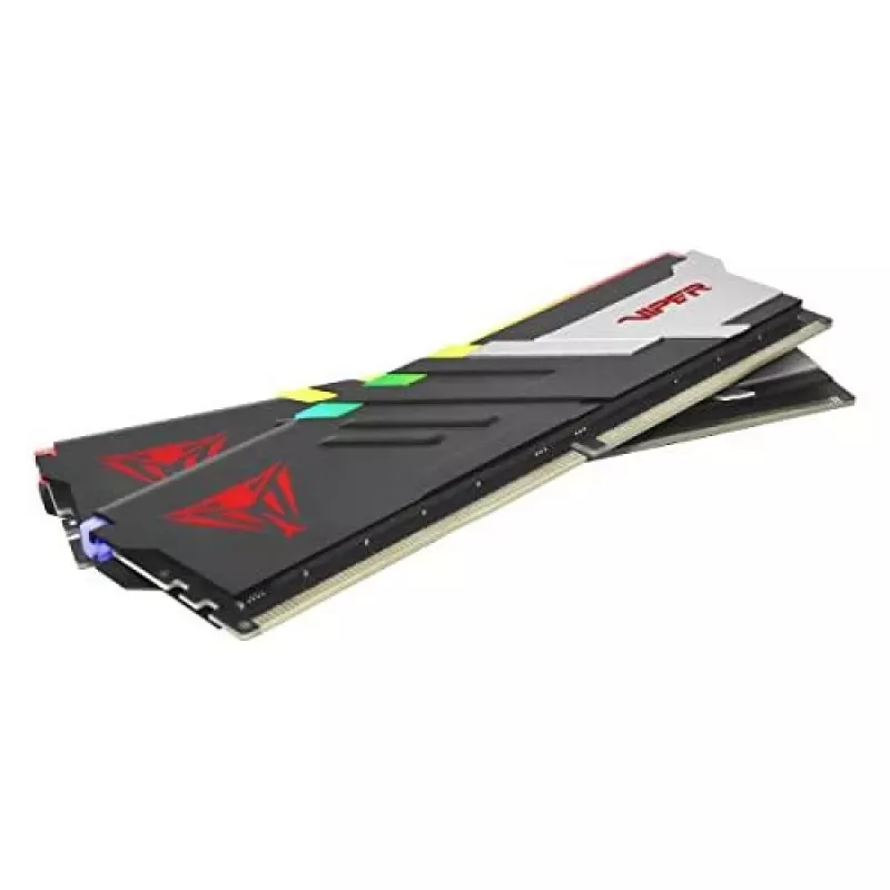 DDR5 32 GB (2x16 GB) 6000 MT/s spēļu operatīvā atmiņa PATRIOT KLEVV CRAS V ar radiatoru, CL30, 1,35 V, XMP 3.0, RGB