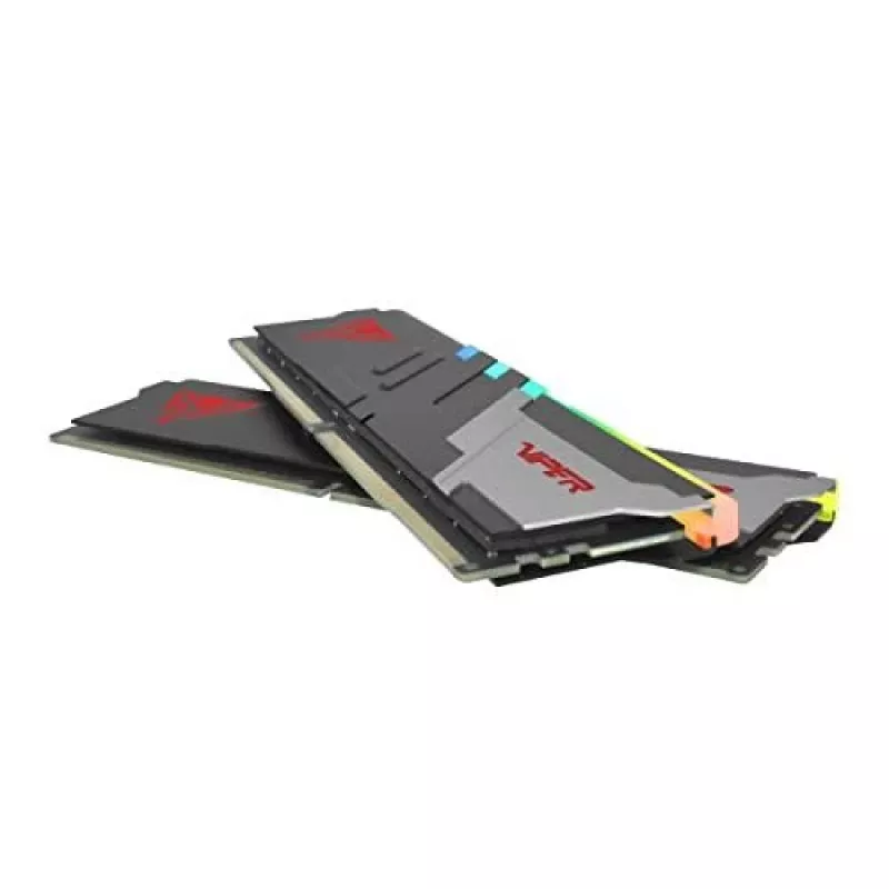 DDR5 32 GB (2x16 GB) 6000 MT/s spēļu operatīvā atmiņa PATRIOT KLEVV CRAS V ar radiatoru, CL30, 1,35 V, XMP 3.0, RGB