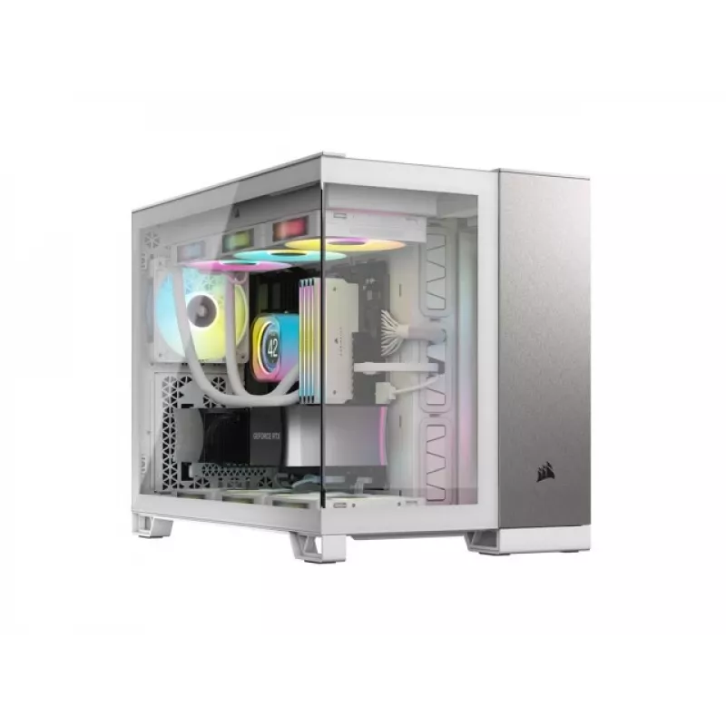 PC korpuss Corsair CC-9011289-WW Midi Tower Pelēks, Balts