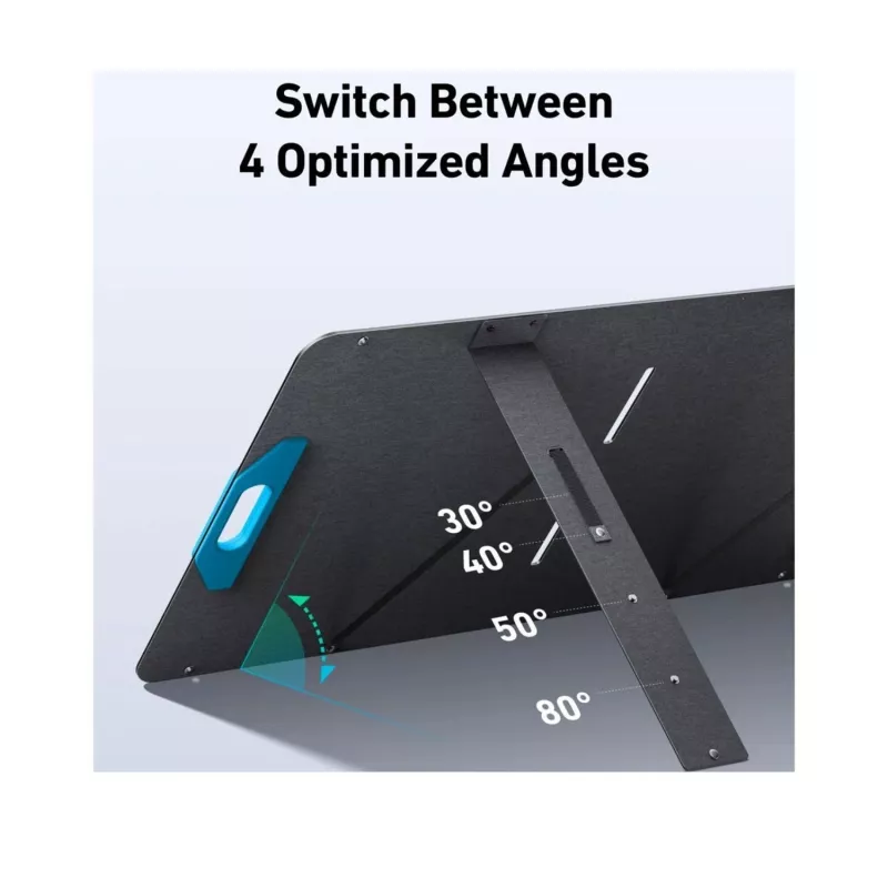 Anker SOLIX PS100 saules panelis 100 W Monokristāliskais silīcijs