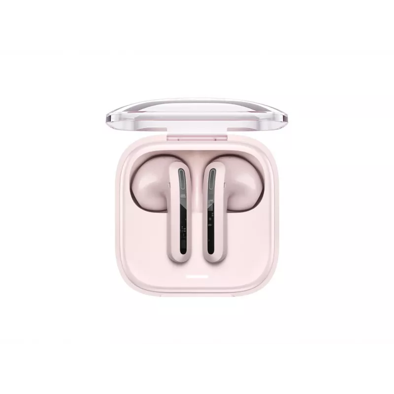 Bezvadu austiņas ausīs Xiaomi Buds 6 Active — rozā, intraaurālas, 36 g, Bluetooth, līdz 10 m darbības rādiuss