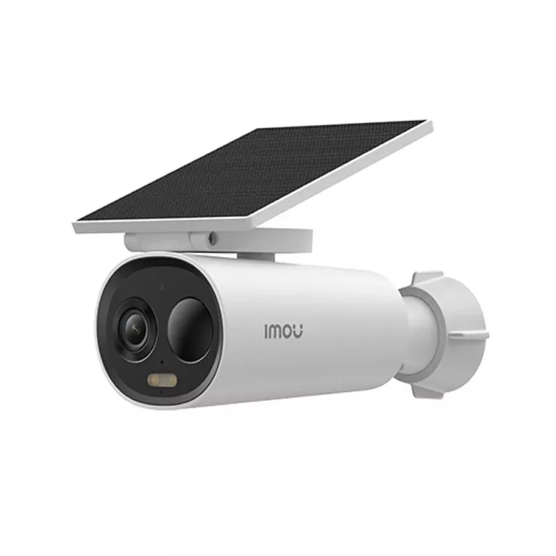 IP drošības kamera IMOU Cell 3C All-in-one — 3 MP (2304×1296), 2,8 mm, Wi‑Fi, PIR, IP66, 5000 mAh akumulators, 121° skata leņķis