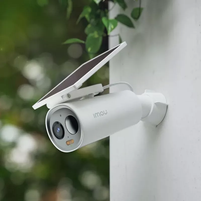 IP drošības kamera IMOU Cell 3C All-in-one — 3 MP (2304×1296), 2,8 mm, Wi‑Fi, PIR, IP66, 5000 mAh akumulators, 121° skata leņķis