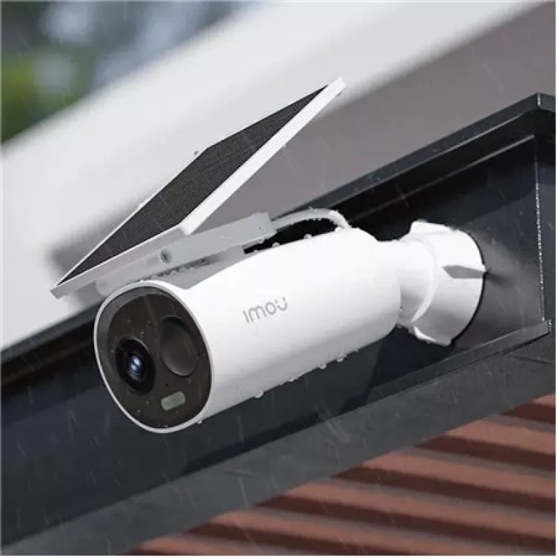 IP drošības kamera IMOU Cell 3C All-in-one — 3 MP (2304×1296), 2,8 mm, Wi‑Fi, PIR, IP66, 5000 mAh akumulators, 121° skata leņķis