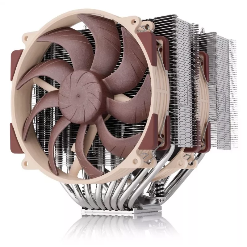 Gaisa dzesētājs Noctua NH-D15 G2 — divu ventilatoru 140 mm CPU dzesētājs, varš, 12 V, maks. 1500 RPM, saderīgs ar LGA 1150/1151/1155/1156/1200/1700 un AM4/AM5