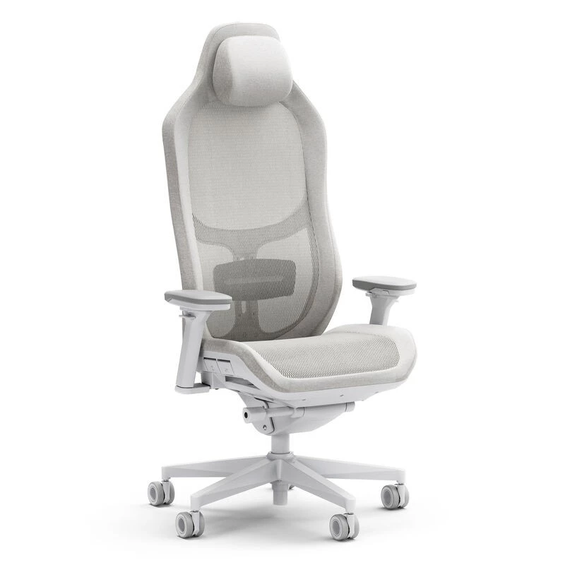 Fractal Design Refine Mesh spēļu krēsls - gaiši pelēks