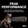 Seagate FireCuda ZP1000GM3A073 iekšējais cietvielu disks 1 TB M.2 PCI Express 4.0 NVMe 3D TLC