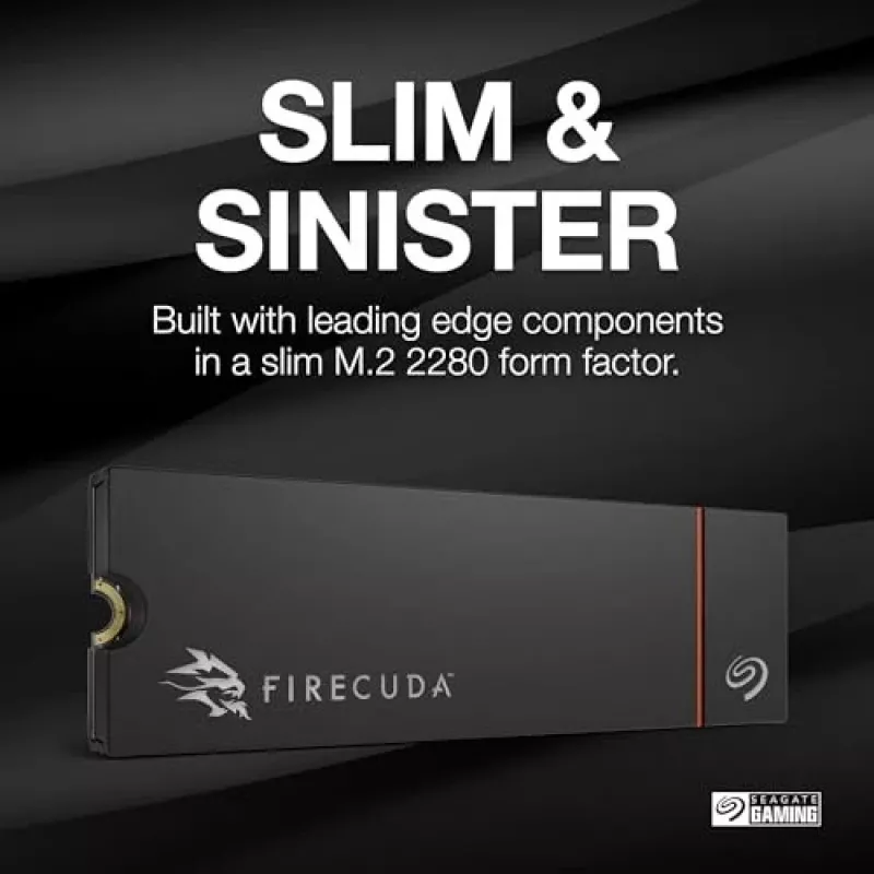 Seagate FireCuda ZP1000GM3A073 iekšējais cietvielu disks 1 TB M.2 PCI Express 4.0 NVMe 3D TLC