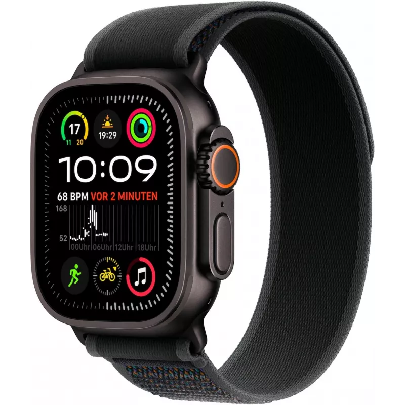 Apple Watch Ultra 2 GPS + Cellular 49mm Melns Titanium Case with Melns