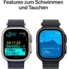 APPLE Watch Ultra 2 GPS + Cellular 49mm Melns Titanium Case with Melns Trail Loop - M/L