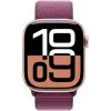 APPLE Watch Series 10 GPS 46mm rozā zelta alumīnija korpuss ar plūmju krāsas sporta cilpu